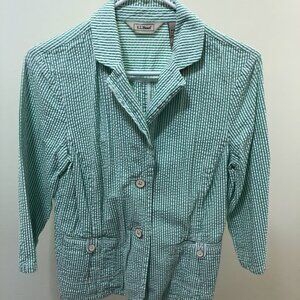 Seersucker Blazer